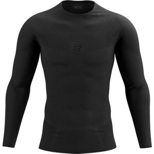 Compressport ON/OFF BASE LAYER LS TOP M Tricou funcțional bărbați, negru, mărime Compressport ON/OFF BASE LAYER LS TOP M Tricou funcțional bărbați, negru, mărime