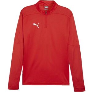 Puma TEAMFINAL TRAINING 1/4 ZIP Tricou fotbal bărbați, roșu, mărime Puma TEAMFINAL TRAINING 1/4 ZIP Tricou fotbal bărbați, roșu, mărime