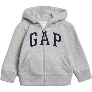 GAP FULLZIP LOGO Hanorac pentru băieți, gri, mărime GAP FULLZIP LOGO Hanorac pentru băieți, gri, mărime