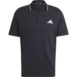adidas PIQUE POLO Tricou cu guler bărbați, negru, mărime adidas PIQUE POLO Tricou cu guler bărbați, negru, mărime