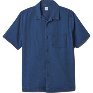 GAP SS SEERSUCKER Cămașă de băiat, albastru închis, mărime GAP SS SEERSUCKER Cămașă de băiat, albastru închis, mărime