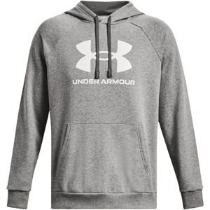 Under Armour RIVAL FLEECE LOGO HD Hanorac de bărbați, gri, mărime Under Armour RIVAL FLEECE LOGO HD Hanorac de bărbați, gri, mărime