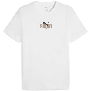 Puma GRAPHIC WORDING TEE Tricou pentru bărbați, alb, mărime Puma GRAPHIC WORDING TEE Tricou pentru bărbați, alb, mărime