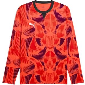 Puma TEAMTARGET GL LS JERSEY Tricou de portar pentru bărbați, roșu, mărime Puma TEAMTARGET GL LS JERSEY Tricou de portar pentru bărbați, roșu, mărime