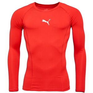 Puma LIGA BASELAYER TEE LS Tricou funcțional bărbați, roșu, mărime Puma LIGA BASELAYER TEE LS Tricou funcțional bărbați, roșu, mărime