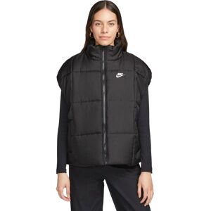 Nike SPORTSWEAR CLASSIC PUFFER Vestă pentru femei, negru, mărime Nike SPORTSWEAR CLASSIC PUFFER Vestă pentru femei, negru, mărime