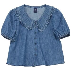 GAP FRCH RFFL Bluză de blugi pentru fete, albastru, mărime GAP FRCH RFFL Bluză de blugi pentru fete, albastru, mărime