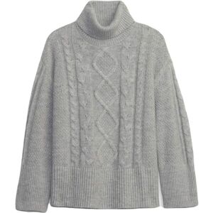 GAP SPLIT Pulover femei, gri, mărime GAP SPLIT Pulover femei, gri, mărime