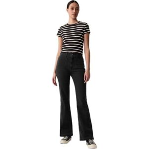 GAP 70S FLARE Blugi pentru femei, negru, mărime GAP 70S FLARE Blugi pentru femei, negru, mărime