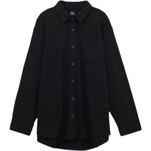 GAP FLEECE Cămașă pentru femei, negru, mărime GAP FLEECE Cămașă pentru femei, negru, mărime