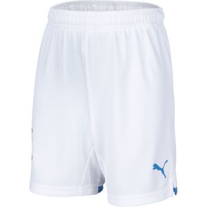 Puma SKS HOME SHORTS JR Pantaloni scurți de fotbal băieți, alb, mărime Puma SKS HOME SHORTS JR Pantaloni scurți de fotbal băieți, alb, mărime