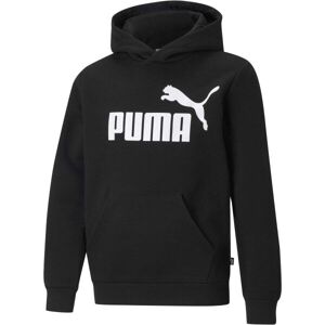 Puma ESSENTIALS BIG LOGO HOODIE Hanorac pentru băieți, negru, mărime Puma ESSENTIALS BIG LOGO HOODIE Hanorac pentru băieți, negru, mărime