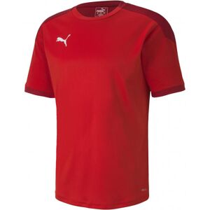 Puma TEAM FINAL 21 TRAINING JERSEY Tricou sport bărbați, roșu, mărime Puma TEAM FINAL 21 TRAINING JERSEY Tricou sport bărbați, roșu, mărime