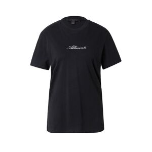 AllSaints Tricou 'VITA'  negru / alb  - Size: M - female
