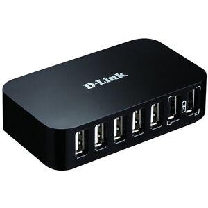 D-Link Hub usb D-LINK, USB 2.0, 7PORT, DUB-H7/E