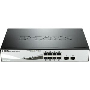 D-Link Switch D-Link Gigabit DGS-1210-08P, 8 porturi
