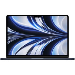 Apple Laptop Apple MacBook Air 2022, 13.6 inch, Apple M2 8Core CPU 10Core GPu, 8GB RAM, 512GB SSD, macOS, Negru