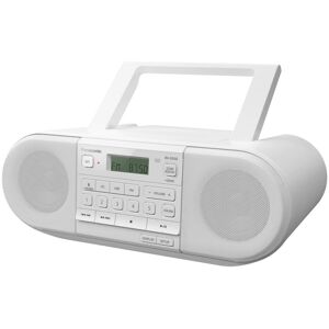 Panasonic Radio portabil Panasonic RX-D550E-W, 20W, Bluetooth, CD, USB, Tuner FM, Alb