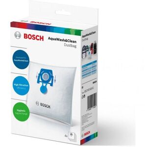 BOSCH Set saci aspiratoare AquaWash&Clean Bosch BBZWD4BAG, 4 saci multi-strat