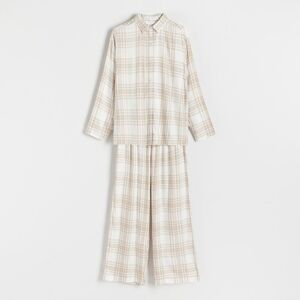 Reserved - Pijama din două piese, din viscoză - Ivory Woman L/M/S/XL/XS/XXL