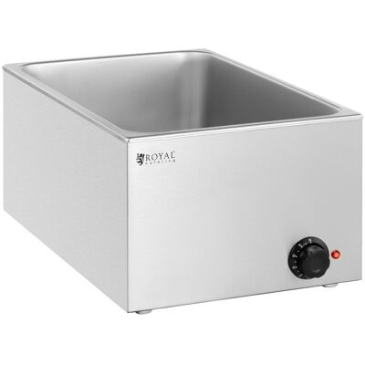 Vitrină Caldă - 640 W - GN 1/1 - fără recipient - Royal Catering RCBM_GN1/1_2 Vitrină Caldă - 640 W - GN 1/1 - fără recipient - Royal Catering RCBM_GN1/1_2