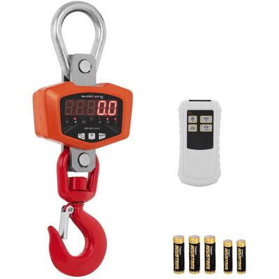 Steinberg Systems Cântar de macara - 3000 kg / 0,5 kg - LED - digital SBS-KW-3000KE Steinberg Systems Cântar de macara - 3000 kg / 0,5 kg - LED - digital SBS-KW-3000KE