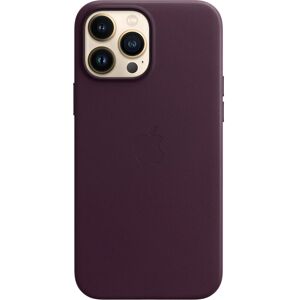 Apple Husa de protectie Apple Leather Case with MagSafe pentru iPhone 13 Pro Max, Dark Cherry