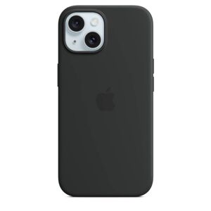 Apple Husa de protectie Apple Silicone Case with MagSafe pentru iPhone 15, Negru