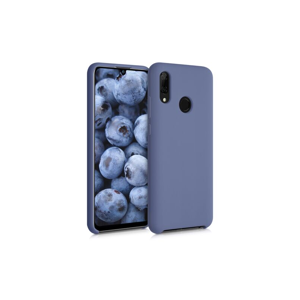 Kwmobile Husa pentru Huawei P Smart (2019), Silicon, Albastru, 47824.168
