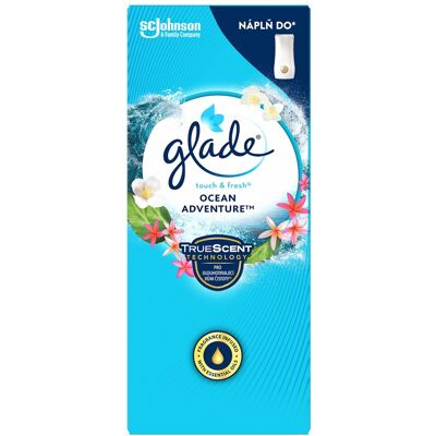 Glade Rezervă pentru odorizant de cameră Touch & Fresh Ocean Adventure 10 ml Glade Rezervă pentru odorizant de cameră Touch & Fresh Ocean Adventure 10 ml