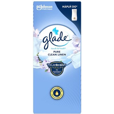 Glade Rezervă pentru odorizant de cameră Touch & Fresh Pure Clean Linen 10 ml Glade Rezervă pentru odorizant de cameră Touch & Fresh Pure Clean Linen 10 ml