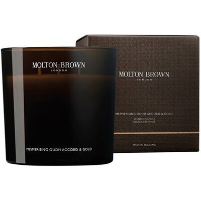 Lumânare parfumată Molton Brown Oudh Accord Gold - 600g Luxo Lumânare parfumată Molton Brown Oudh Accord Gold - 600g Luxo
