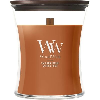 WoodWick Lumânare parfumată vază medie Saffron Smoke 275 g WoodWick Lumânare parfumată vază medie Saffron Smoke 275 g