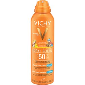 Vichy Spray de protecție solară pentru copii SPF50 Ideal Soleil (Anti-Sand Mist for Children) 200 ml Vichy Spray de protecție solară pentru copii SPF50 Ideal Soleil (Anti-Sand Mist for Children) 200 ml