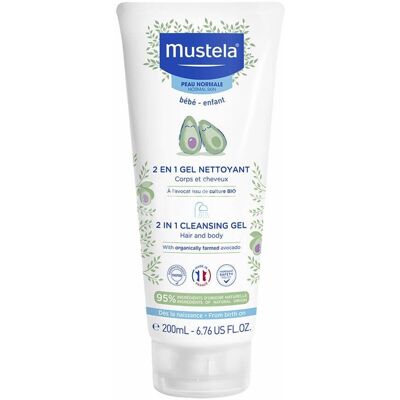 Gel de Curățare pentru Bebelusi Mustela - Delicat, Natural & De La Naștere Gel de Curățare pentru Bebelusi Mustela - Delicat, Natural & De La Naștere