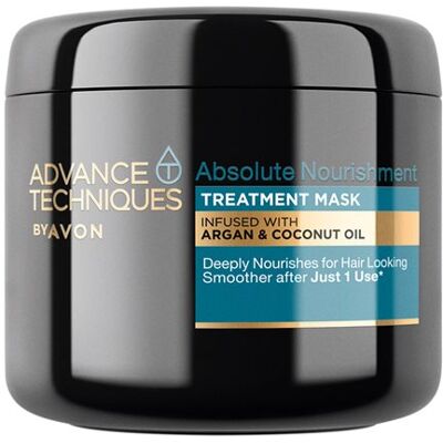 Avon Mască de păr nutritivă cu ulei de argan și ulei de cocos (Treatment Mask) 375 ml Avon Mască de păr nutritivă cu ulei de argan și ulei de cocos (Treatment Mask) 375 ml