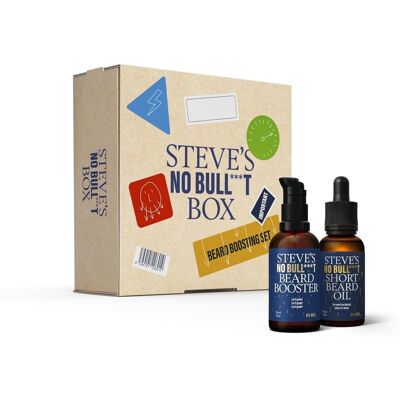 Set de stimulare a bărbii Steve's - Kit de îngrijire Set de stimulare a bărbii Steve's - Kit de îngrijire