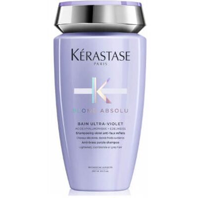 Kérastase Șampon violet pentru păr blond Blond Absolu Bain Ultra Violet (Anti-Brass Purple Shampoo) 1000 ml Kérastase Șampon violet pentru păr blond Blond Absolu Bain Ultra Violet (Anti-Brass Purple Shampoo) 1000 ml
