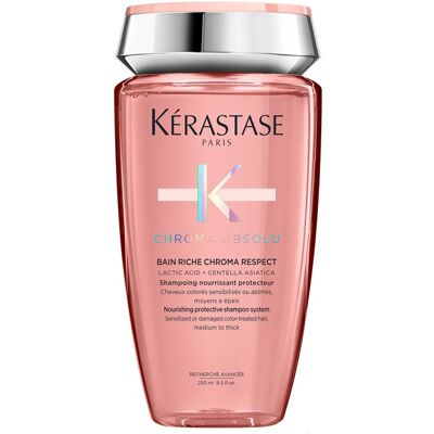 Kérastase Șampon nutritiv pentru păr vopsit Chroma Absolu Bain Riche Chroma Respect (Shampoo) 250 ml Kérastase Șampon nutritiv pentru păr vopsit Chroma Absolu Bain Riche Chroma Respect (Shampoo) 250 ml