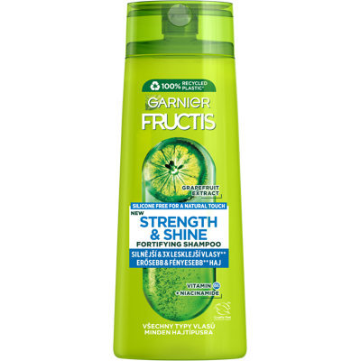 Șampon GARNIER Forță și Strălucire - Toate Tipurile de Păr Șampon GARNIER Forță și Strălucire - Toate Tipurile de Păr