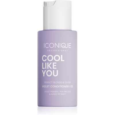 ICONIQUE Professional COOL LIKE YOU Perfect Blonde & Silver Violet - Balsam pentru păr ICONIQUE Professional COOL LIKE YOU Perfect Blonde & Silver Violet - Balsam pentru păr