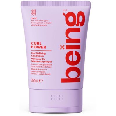 Being Balsam pentru păr creț Curl Power Conditioner 354 ml Being Balsam pentru păr creț Curl Power Conditioner 354 ml