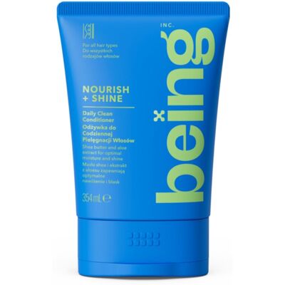 Being Balsam pentru păr Nourish & Shine Daily Clean Conditioner 354 ml Being Balsam pentru păr Nourish & Shine Daily Clean Conditioner 354 ml