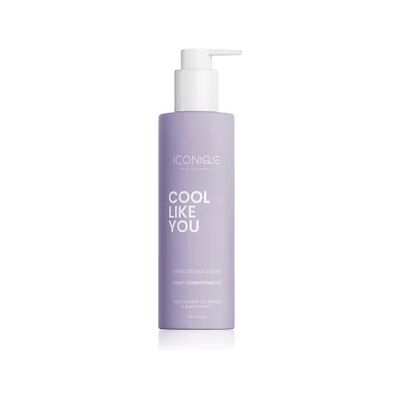 ICONIQUE Professional COOL LIKE YOU Perfect Blonde & Silver Violet Balsam - Îngrijirea părului pentru femei ICONIQUE Professional COOL LIKE YOU Perfect Blonde & Silver Violet Balsam - Îngrijirea părului pentru femei