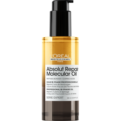 L'Oréal Professionnel Ulei bifazic pentru părul deteriorat Absolut Repair Molecular (Bi-Phase Oil) 90 ml L'Oréal Professionnel Ulei bifazic pentru părul deteriorat Absolut Repair Molecular (Bi-Phase Oil) 90 ml