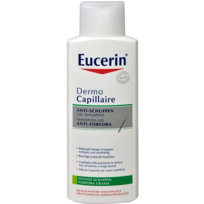 Eucerin DermoCapillaire Șampon - Pentru mătreață grasă - 250ml Eucerin DermoCapillaire Șampon - Pentru mătreață grasă - 250ml