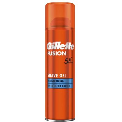 Gel de bărbierit Gillette Fusion5 Unt de Cacao - Bărbați 200ml Gel de bărbierit Gillette Fusion5 Unt de Cacao - Bărbați 200ml