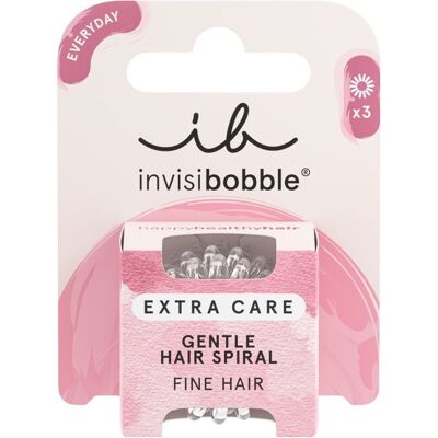 Invisibobble Elastic de păr Extra Care Crystal Clear 3 buc Invisibobble Elastic de păr Extra Care Crystal Clear 3 buc