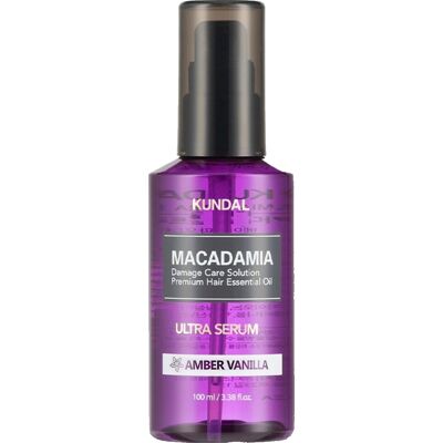 KUNDAL Serum pentru păr cu macadamia - Hrănitor Vanilie 100ml KUNDAL Serum pentru păr cu macadamia - Hrănitor Vanilie 100ml
