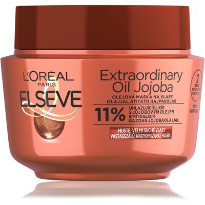 L'Oréal Paris Masca de Păr cu Jojoba - Nutritivă, Multi-Utilizare - 300ml L'Oréal Paris Masca de Păr cu Jojoba - Nutritivă, Multi-Utilizare - 300ml